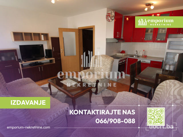 Kompletno namješten jednoiposoban stan 46 m² u centru grada ID:507/ENI