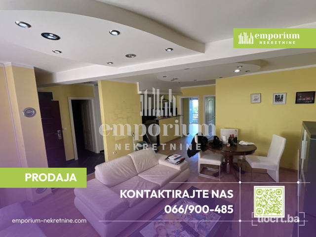Namješten dvoiposoban stan 67 m² sa garažnim parking mjestom ID:2826/IP