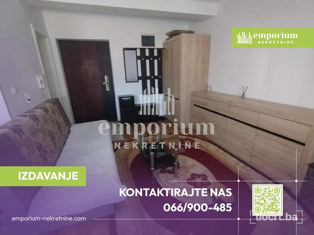 Namještena garsonjera 22 m² u prizemlju ID:612/IP