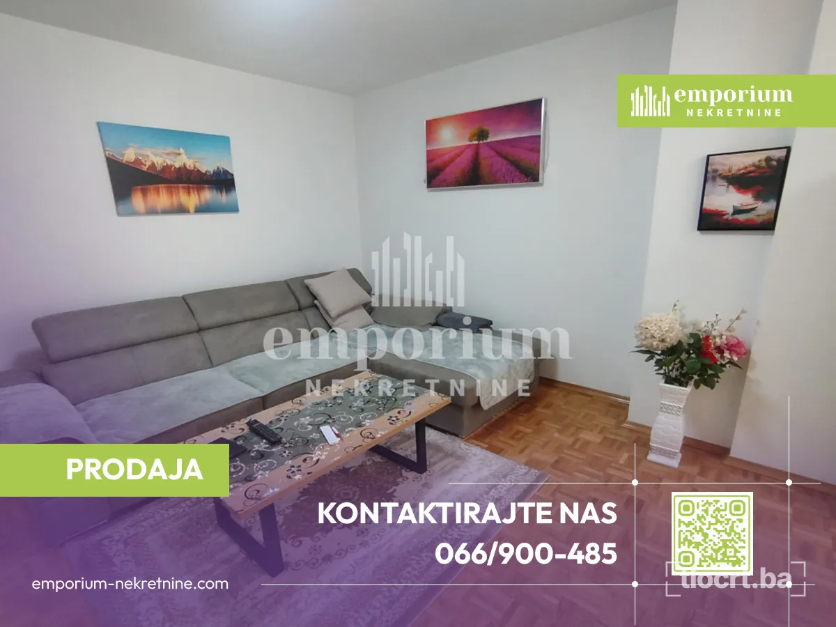 Kompletno namješten jednoiposoban stan 52 m² ID:2813/IP