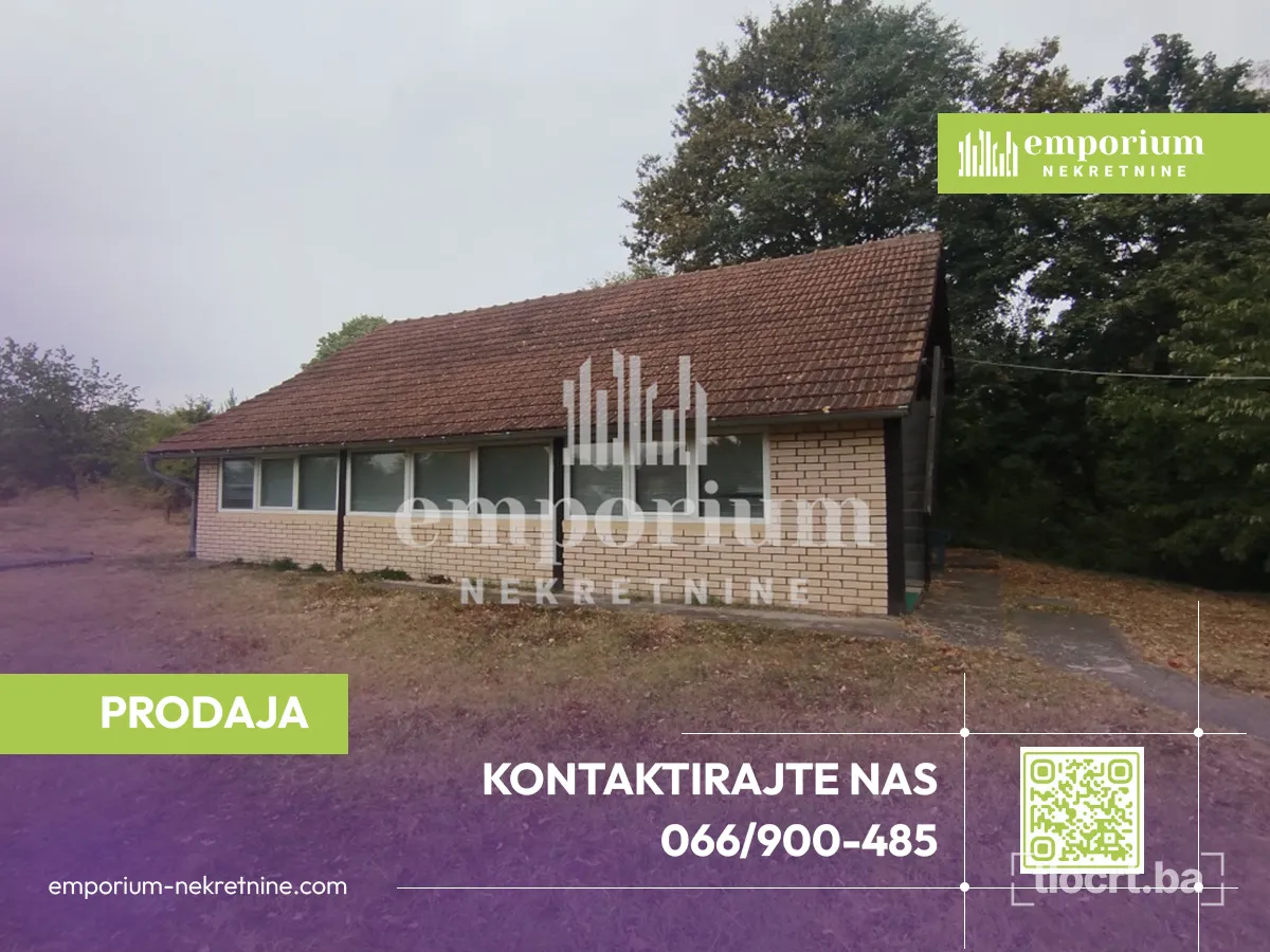 Kuća 56m² sa zemljištem površine 3.646m² ID: 2789/IP
