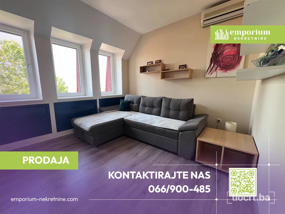 Dvoiposoban stan u centru površine 52m² ID: 2784/IP