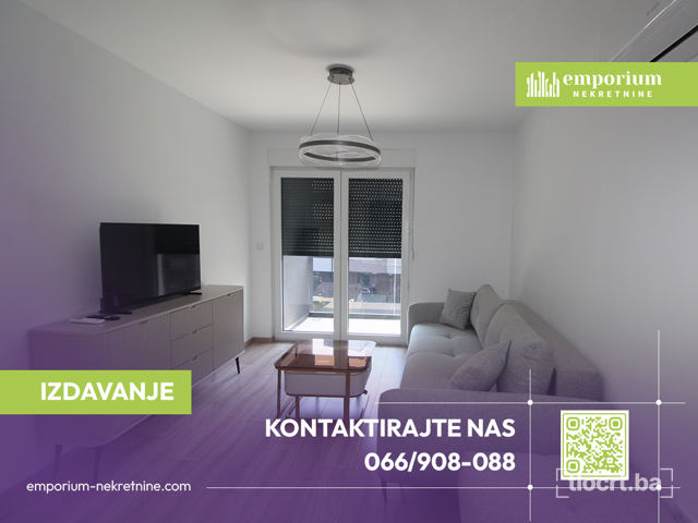 Moderno uređen jednoiposoban stan za iznajmljivanje na Bulevaru, 41 m² ID: 602b/ENI