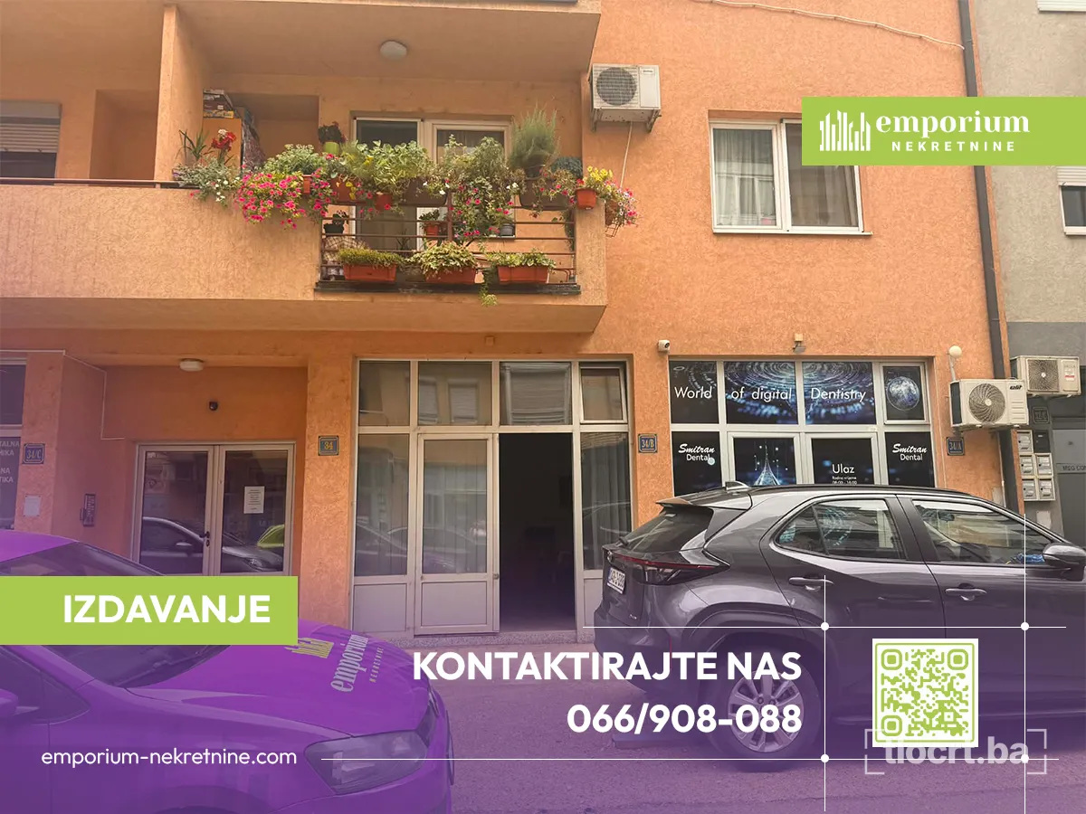 Kompletno opremljen frizerski salon od 37 m² za iznajmljivanje u centru grada ID: 227/ENL