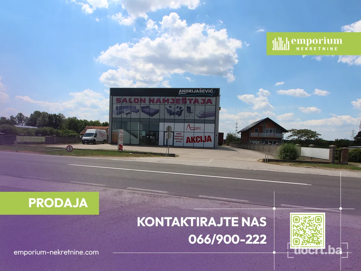 Poslovni objekat površine 786 m² na parceli od 4.039 m² ID: 2746/EN