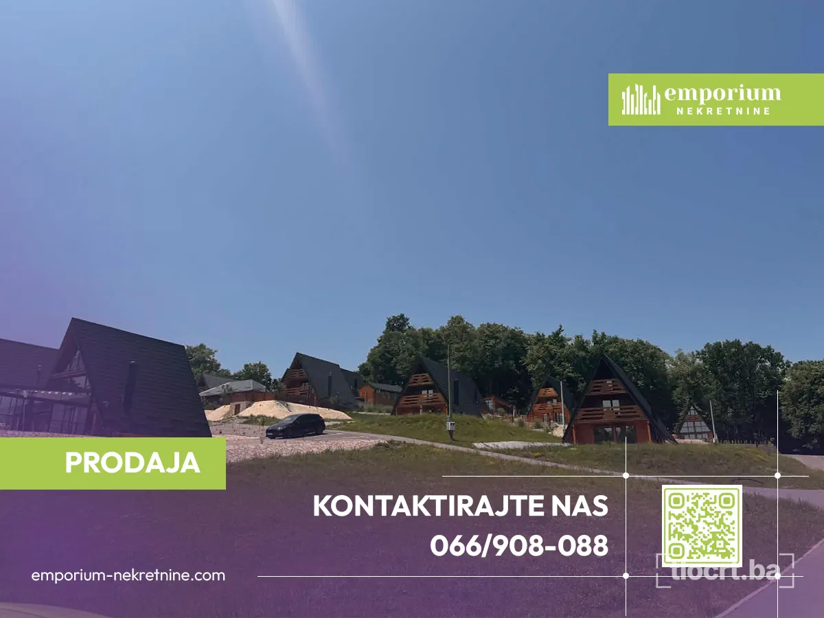 Građevinska parcela za izgradnju vikendice sa bazenom, 737 m² – Boomerang ID:2742/BN