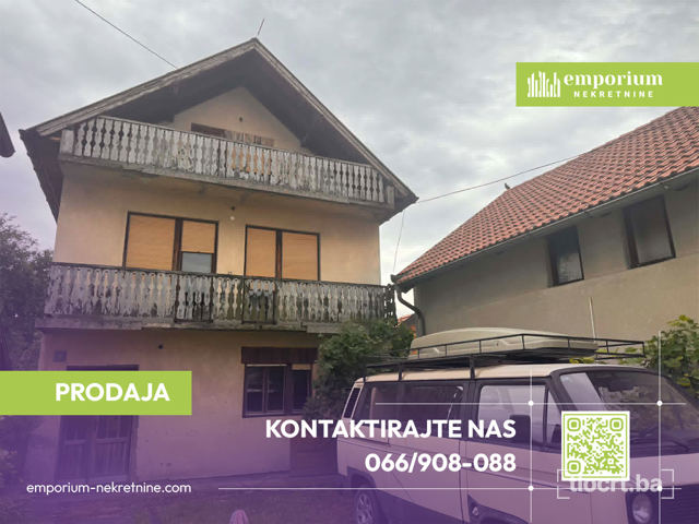 Kuća za adaptaciju sa prostranom parcelom od 801 m² ID:2635/BN